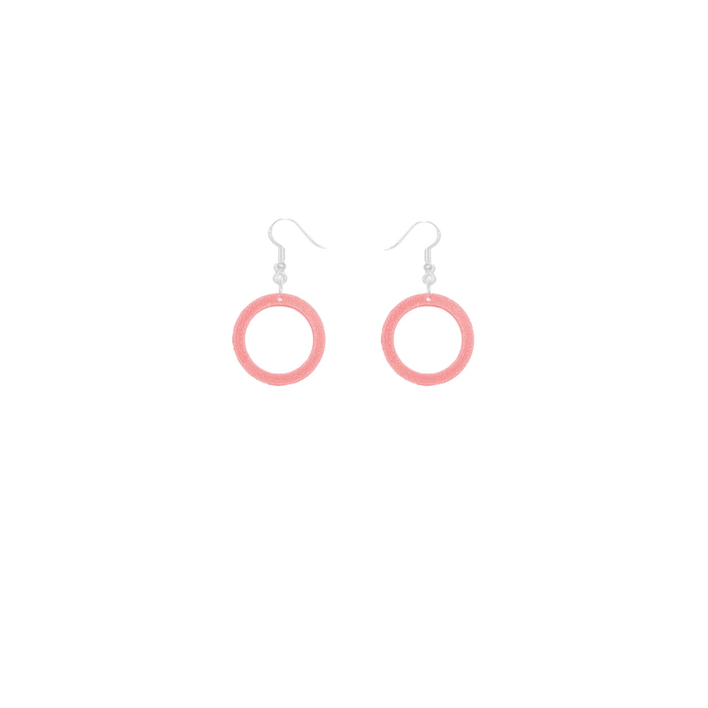 Circle Hoop Earrings Glow In The Dark