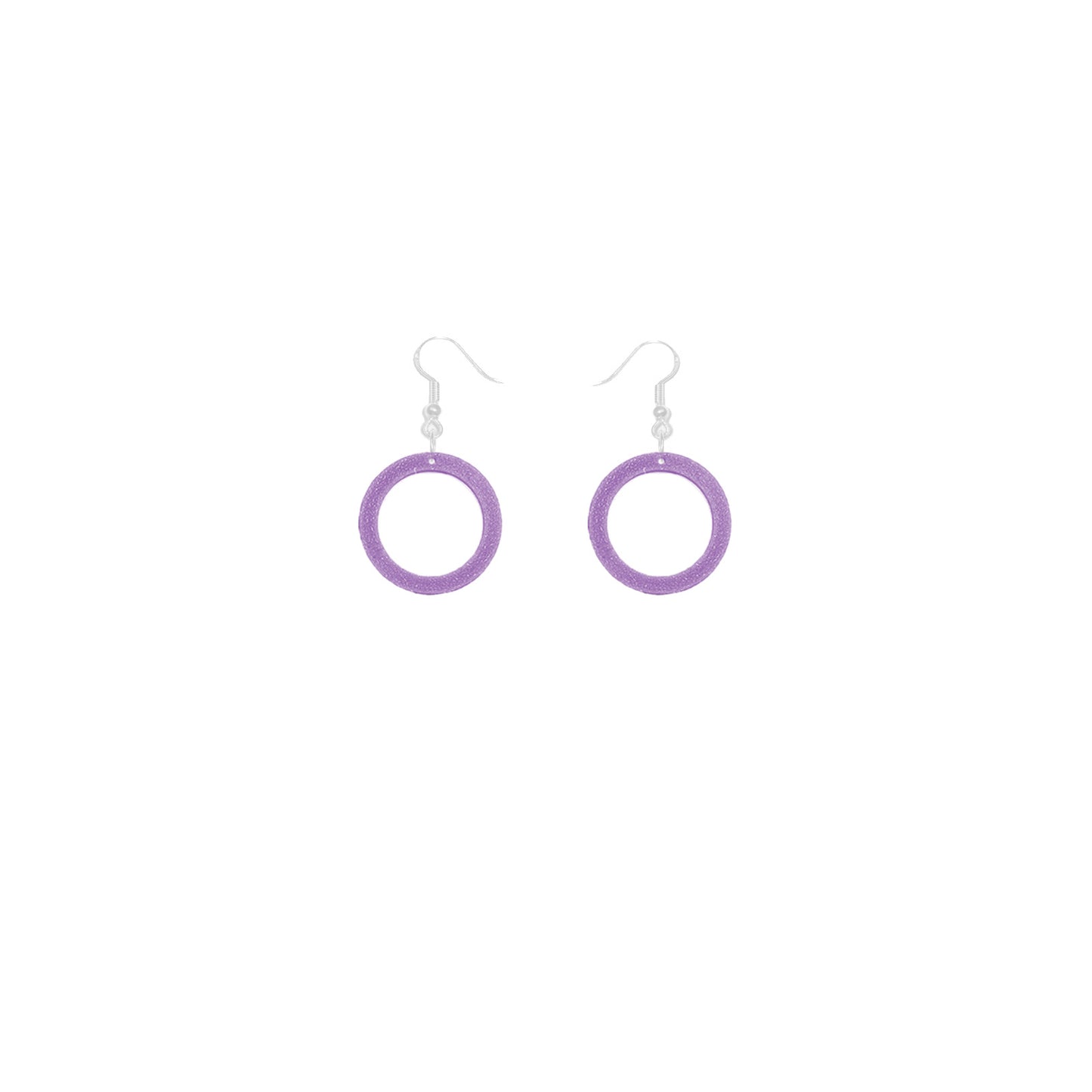 Circle Hoop Earrings Glow In The Dark