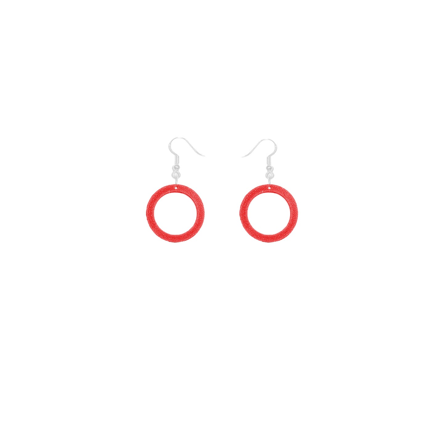 Circle Hoop Earrings Glow In The Dark