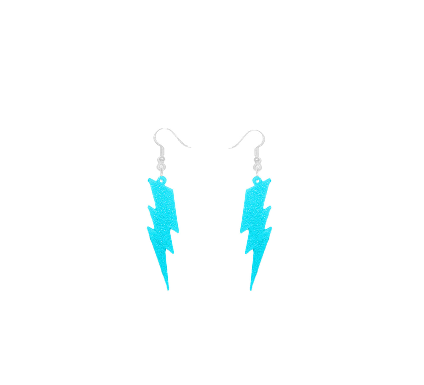 Lightning Bolt Earrings Glow In The Dark