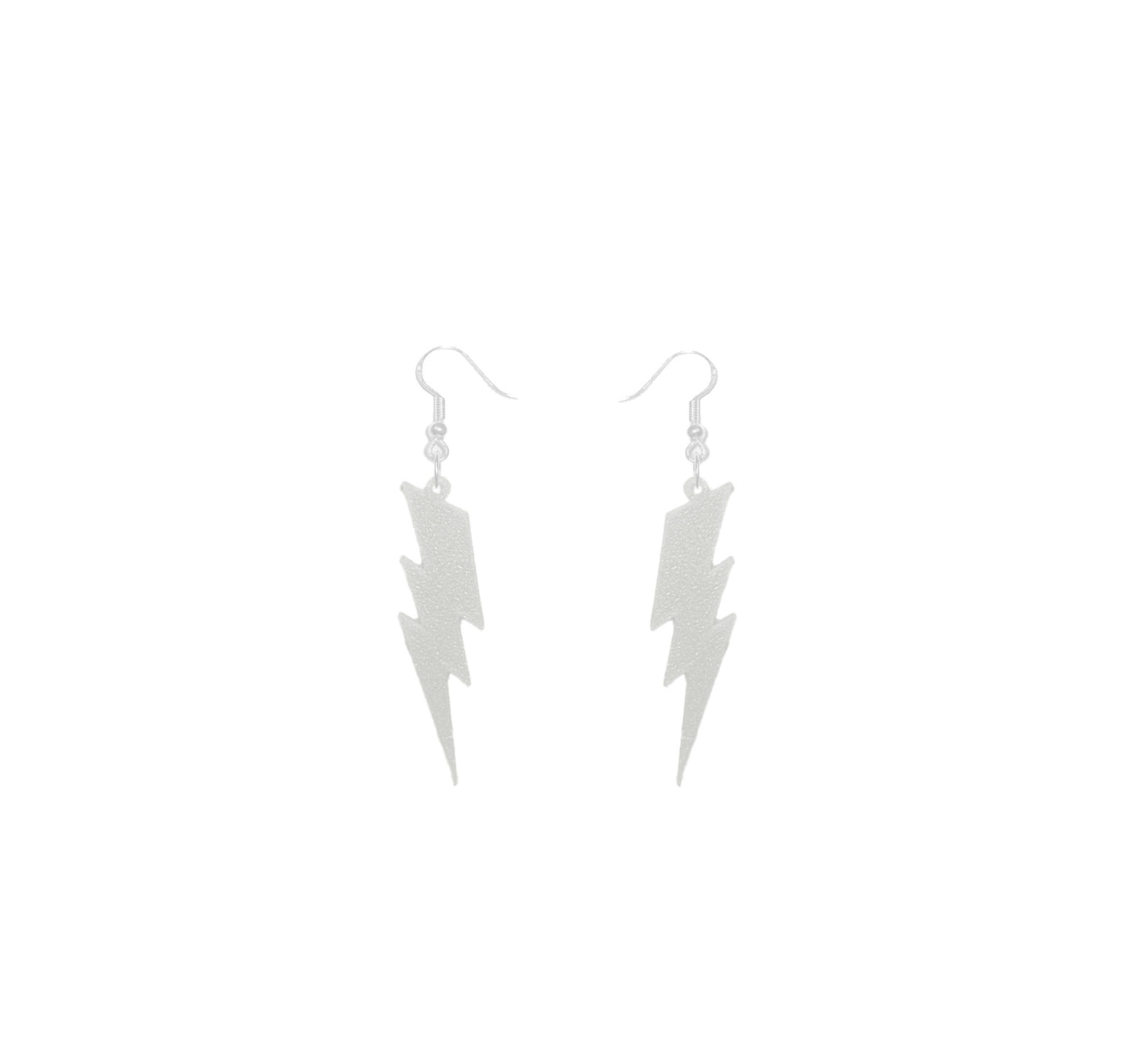 Lightning Bolt Earrings Glow In The Dark