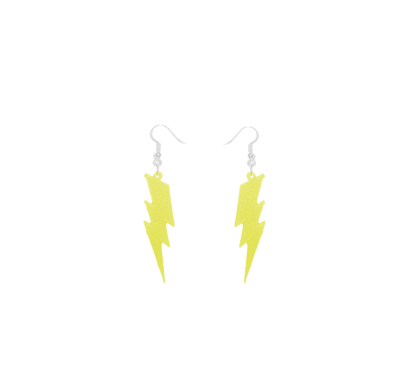 Lightning Bolt Earrings Glow In The Dark